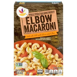 Giant Whole Wheat Elbow Macaroni Pasta