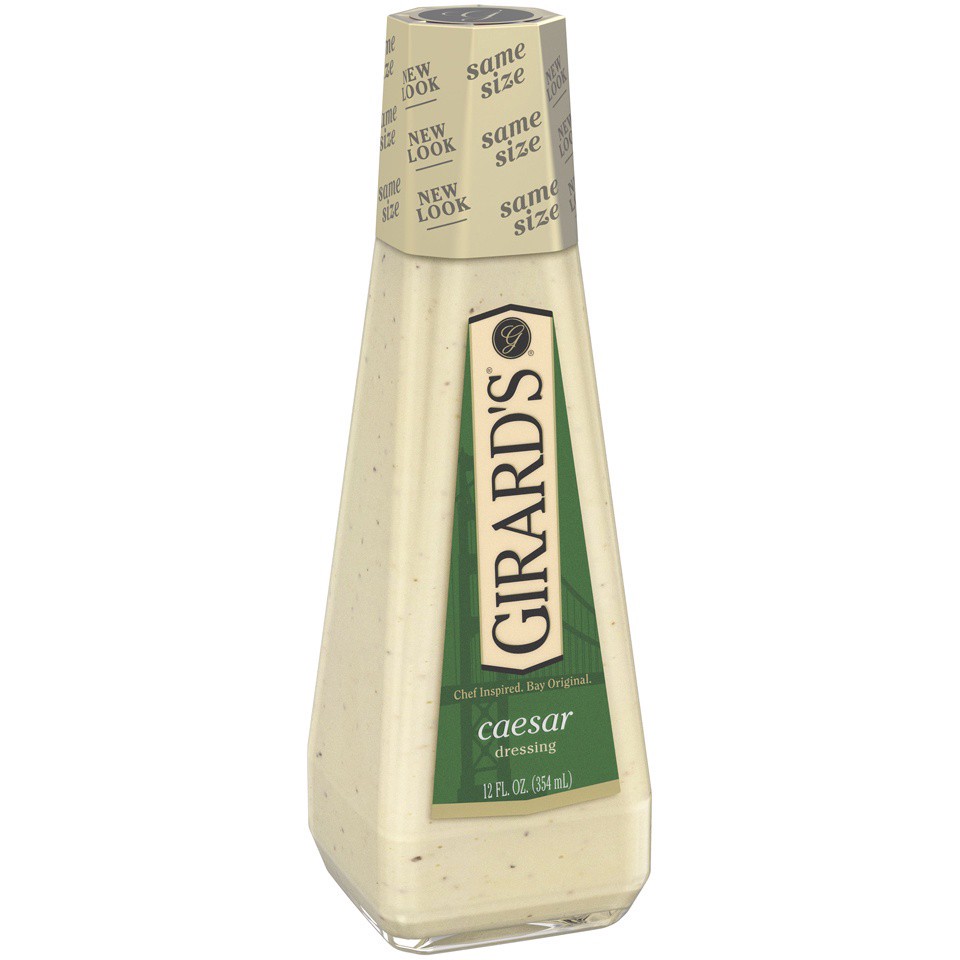 slide 6 of 8, Girard's Caesar Dressing, 12 fl oz