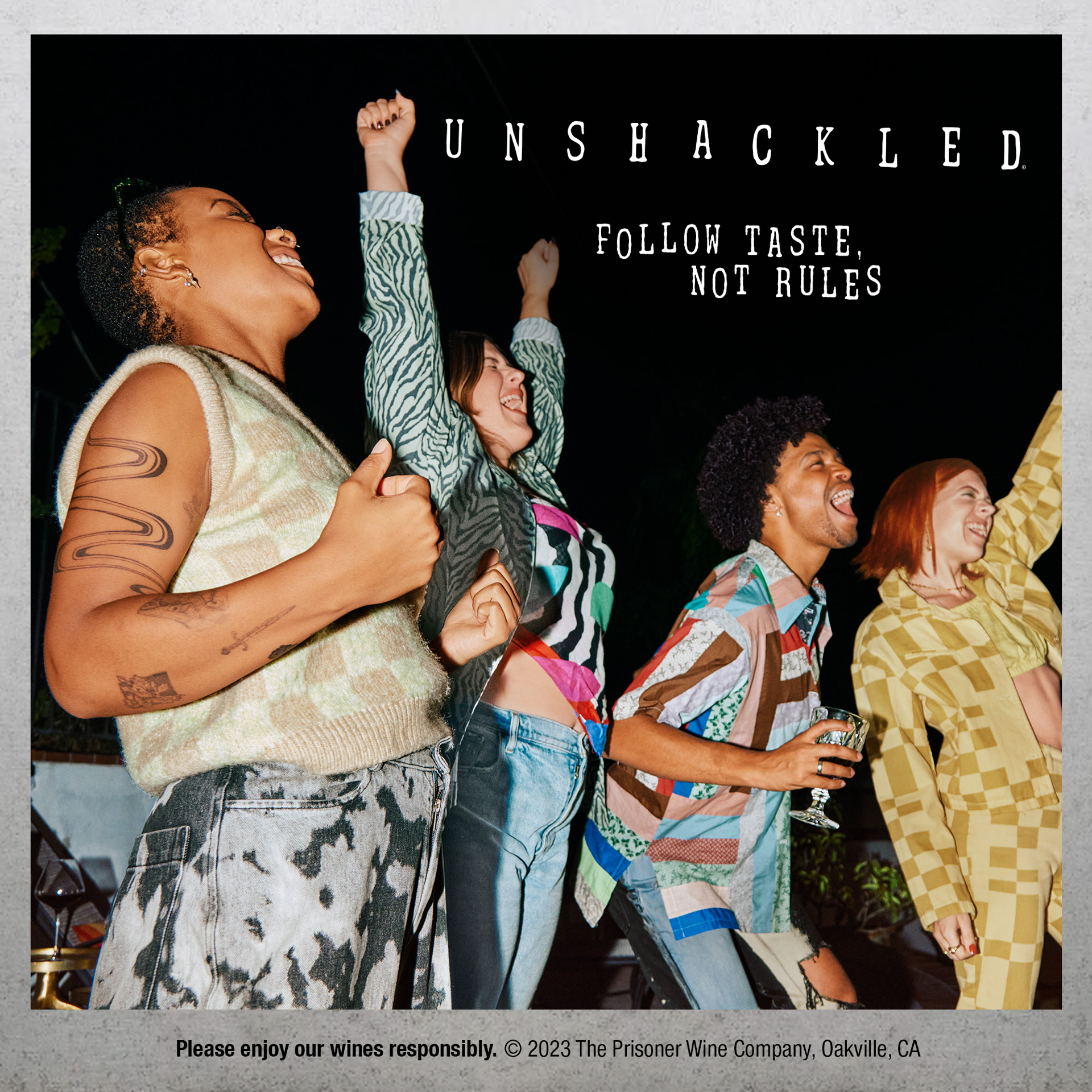 slide 2 of 7, Unshackled Cab Sau, 750 ml