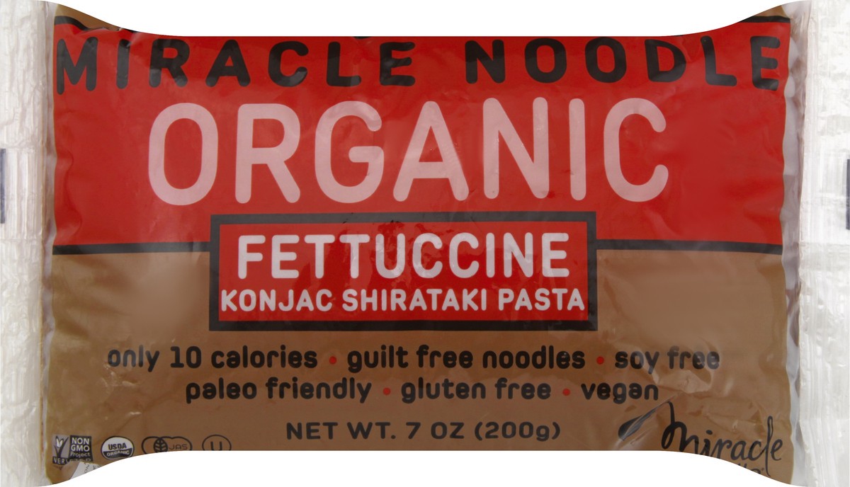 slide 1 of 9, Miracle Noodle Kitchen Fettuccine 7 oz, 7 oz