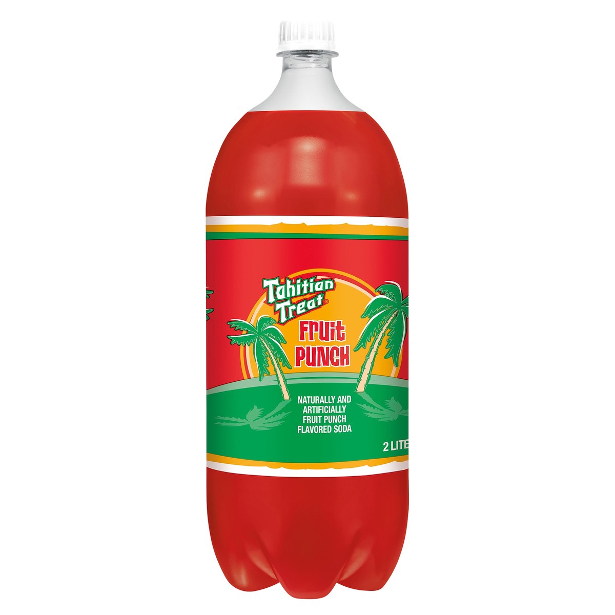 slide 1 of 7, Tahitian Treat Fruit Punch Soda, 2 L bottle, 2 liter