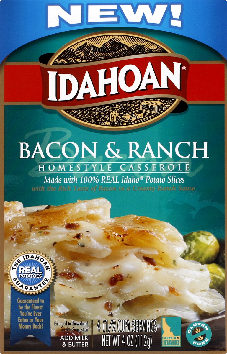 slide 5 of 6, Idahoan Bacon & Ranch Homestyle Casserole, 4 oz