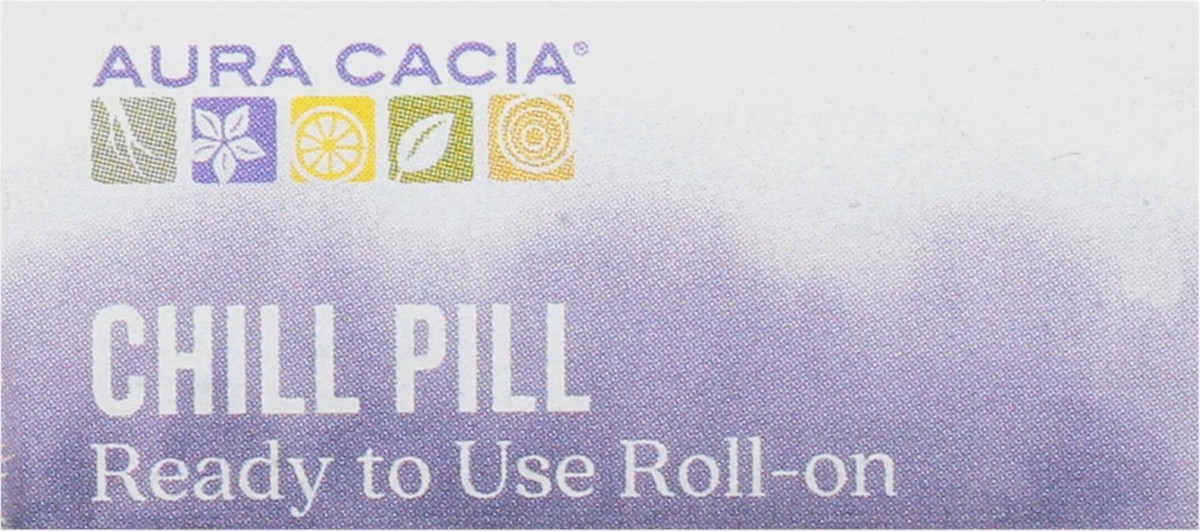 slide 6 of 13, Aura Cacia Roll-On Calming Chill Pill Essential Oil Blend 0.31 fl oz, 0.31 fl oz