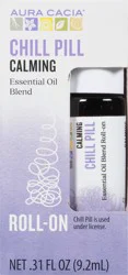 Aura Cacia Roll-On Calming Chill Pill Essential Oil Blend 0.31 fl oz