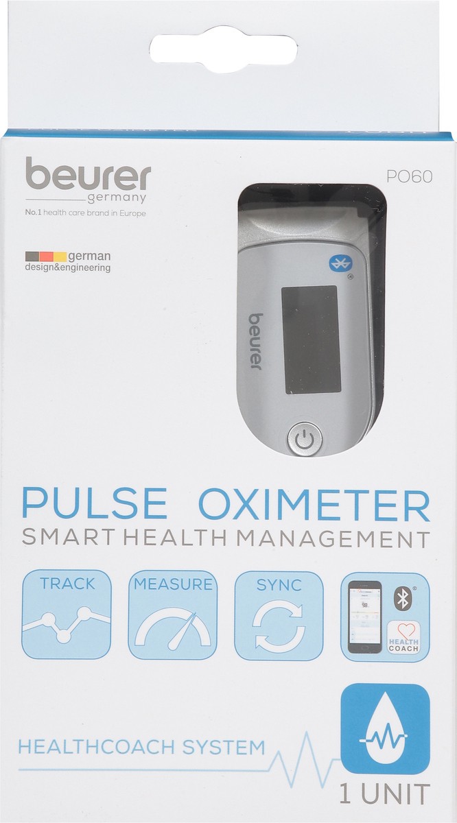 slide 4 of 12, beurer Pulse Oximeter 1 ea, 1 ct