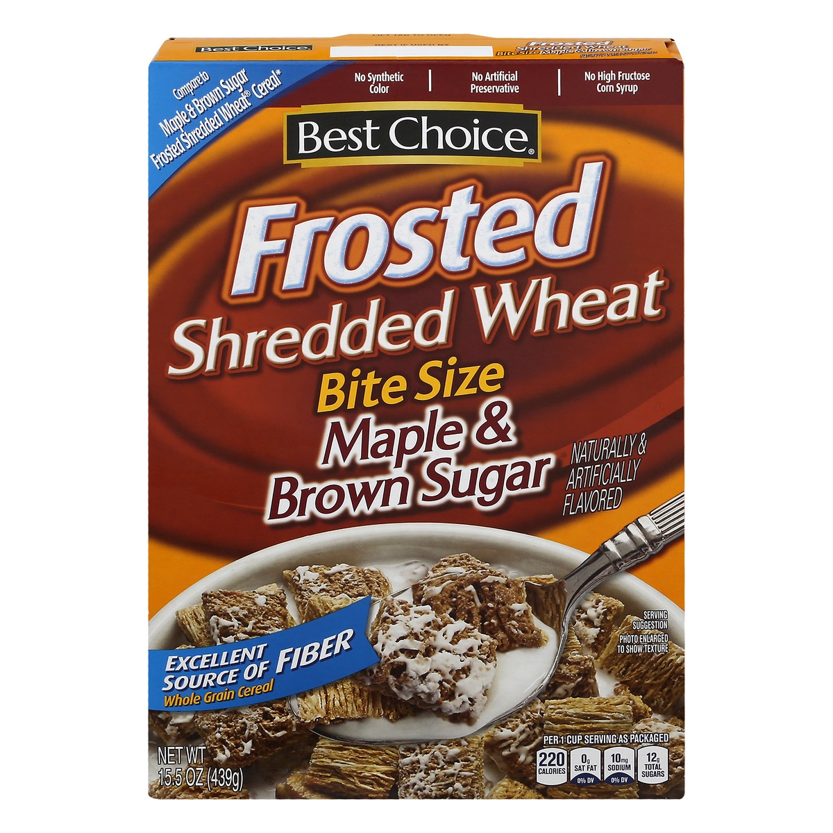 slide 1 of 1, Best Choice Maple Brown Sugar Frosted Shredded Wheat Bites , 16.5 oz