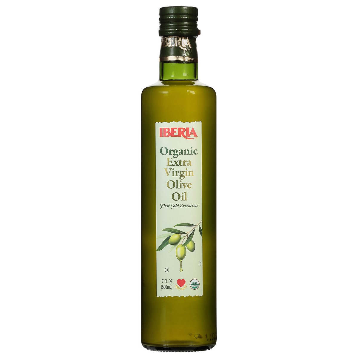 slide 1 of 9, Iberia Organic Extra Virgin Olive Oil 17 fl oz, 17 fl oz