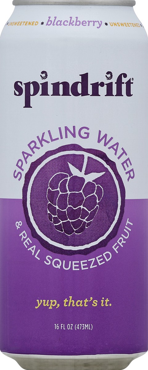 slide 4 of 4, Spindrift Blackberry Sparkling Water, 16 fl oz