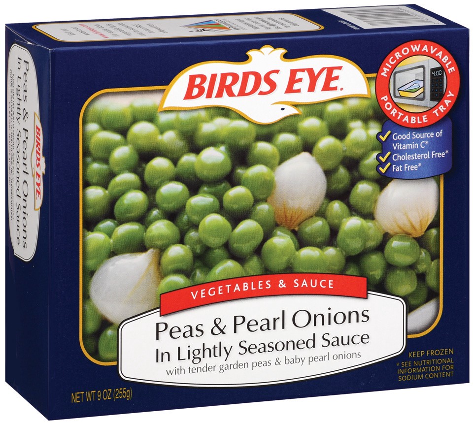 slide 1 of 4, Birds Eye Peas & Pearl Onions 9 oz, 9 oz