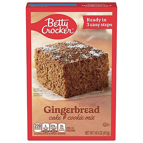 slide 1 of 1, Betty Crocker Cake & Cookie Mix Gingerbread - 14.5 Oz, 14.5 oz