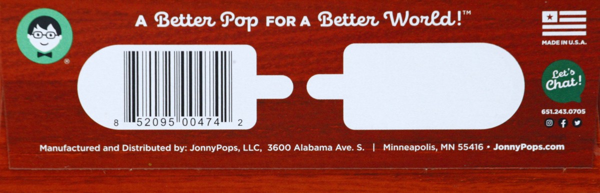 slide 7 of 9, Jonny Pops Pumpkin Pumpkin Pie Freezer Pop 4Ct, 8.24 oz