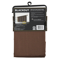 slide 19 of 29, Eclipse Kendall Blackout Window Curtain Panel - 84" - Chocolate, 1 ct
