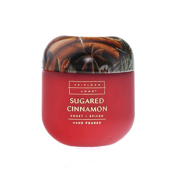 slide 1 of 1, Heirloom Home Sugared Cinnamon Jar Candle, 4 oz