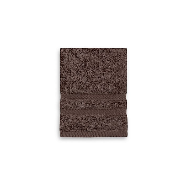 slide 1 of 3, Wamsutta Ultra Soft MICRO COTTON Washcloth - Chocolate, 1 ct