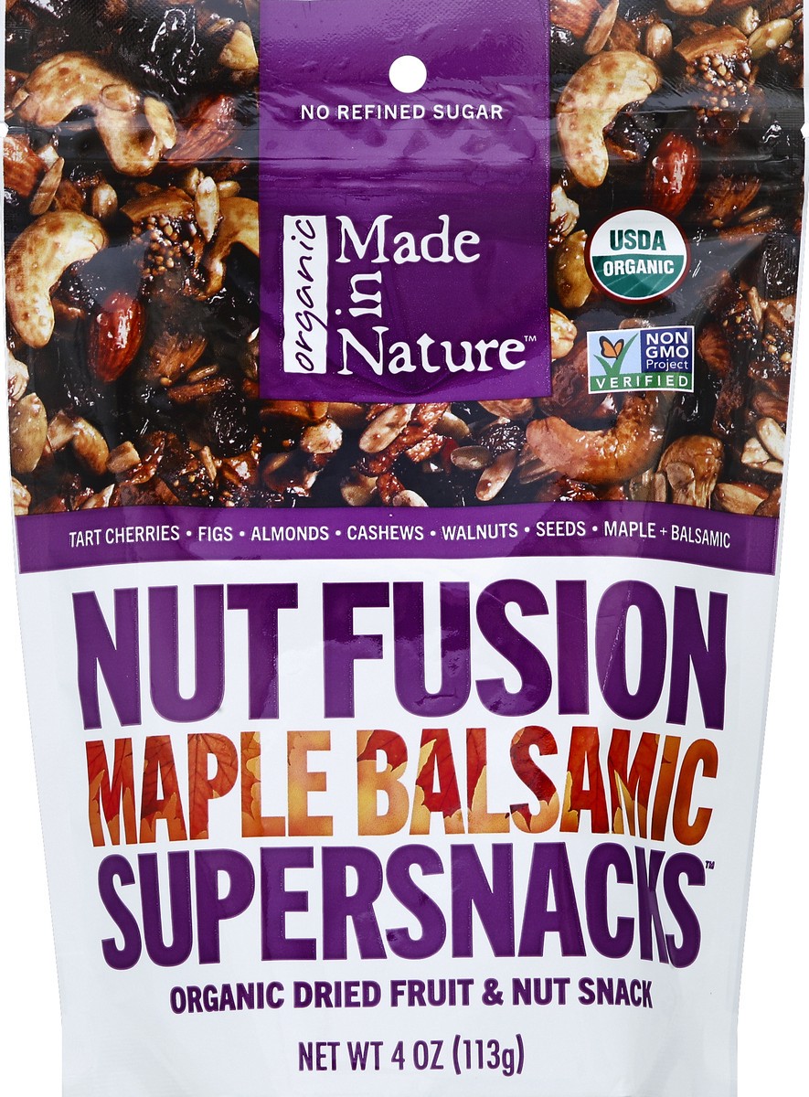 slide 2 of 2, Made in Nature Maple Balsamic Nut Fusion, 4 oz