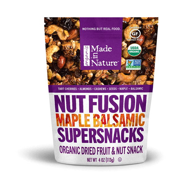 slide 1 of 2, Made in Nature Maple Balsamic Nut Fusion, 4 oz