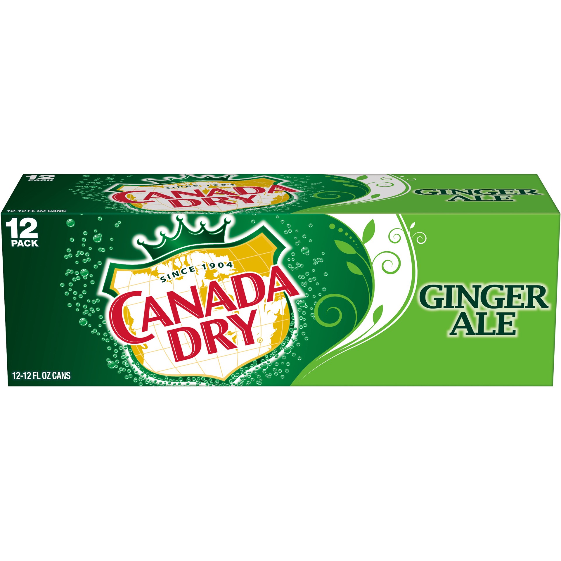 slide 2 of 5, Canada Dry Ginger Ale - 12 ct; 12 fl oz, 12 ct; 12 fl oz