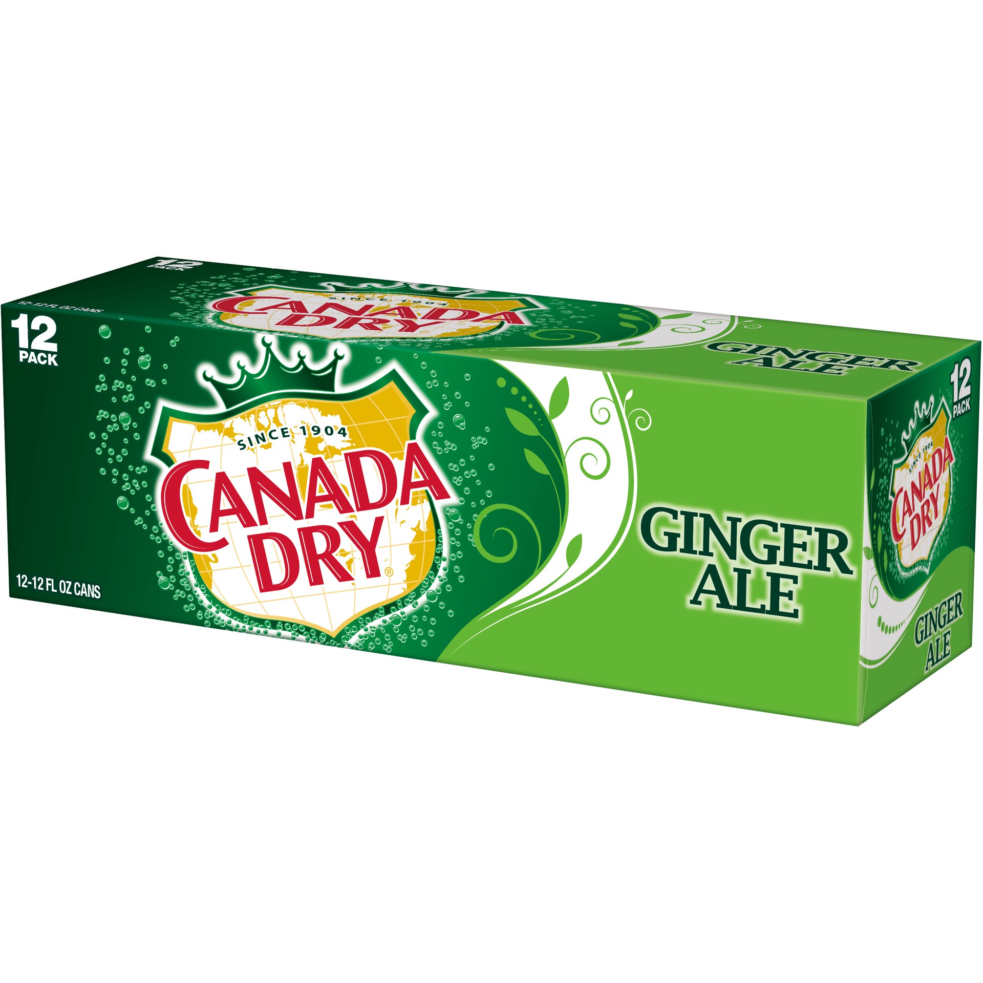 slide 5 of 5, Canada Dry Ginger Ale, 12 ct; 12 fl oz