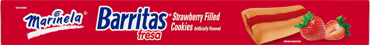 slide 4 of 9, Marinela Barritas Fresa Strawberry Filled Cookies, 8 packs, 18.88 oz, 8 ct