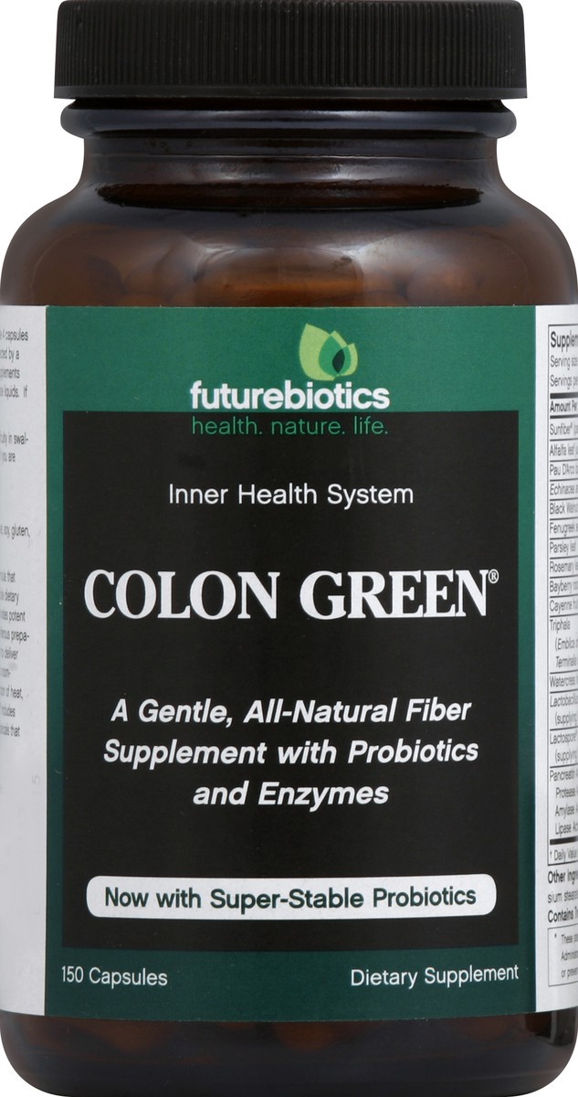slide 2 of 2, Futurebiotics Colon Green 150 ea, 150 ct