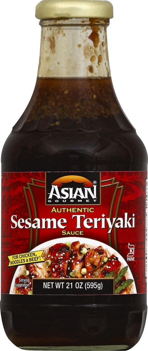 slide 2 of 2, Asian Gourmet Sesame Teriyaki Sauce 21 oz, 21 oz