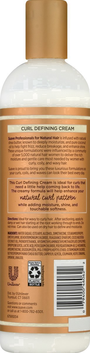 slide 59 of 64, Suave Professionals for Natural Hair Curl Defining Cream Shea Butter and Coconut Oil, 12 oz, 12 oz