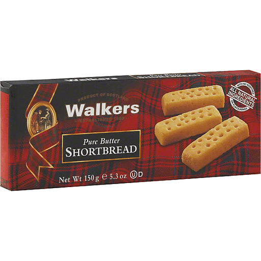 slide 2 of 2, Walkers Shortbread Pure Butter Cookies, 5.3 oz