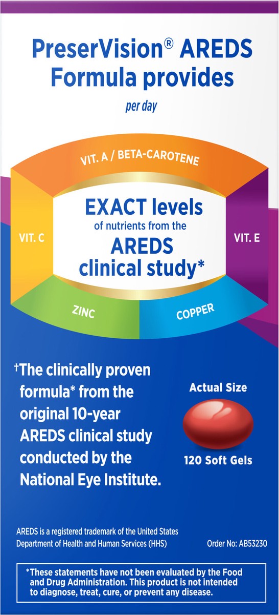 slide 3 of 8, PreserVision 120CT Preservision SoftGels, 120 ct