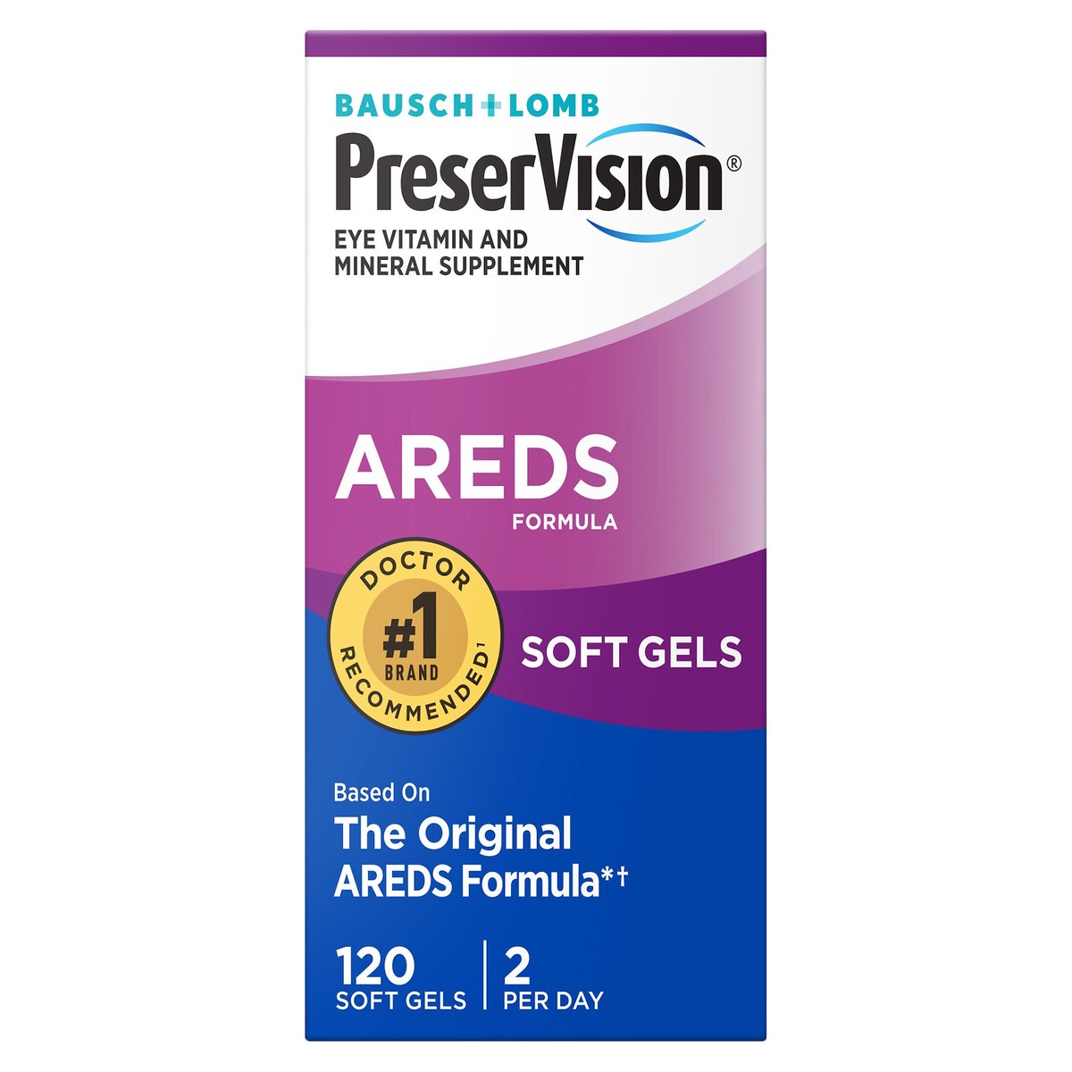 slide 5 of 8, PreserVision 120CT Preservision SoftGels, 120 ct