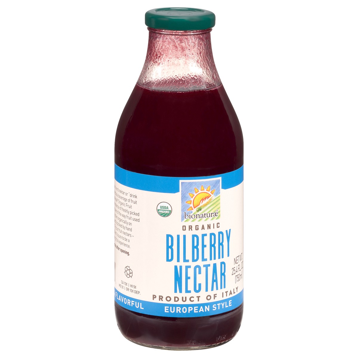 slide 2 of 9, bionaturae European Style Organic Bilberry Nectar 25.4 oz, 25.4 fl oz