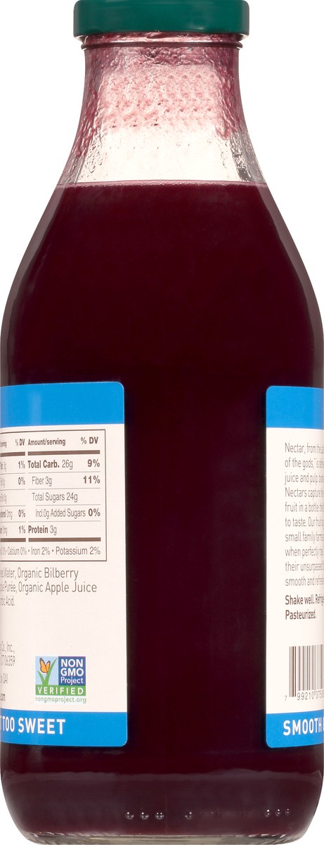 slide 5 of 9, bionaturae European Style Organic Bilberry Nectar 25.4 oz, 25.4 fl oz