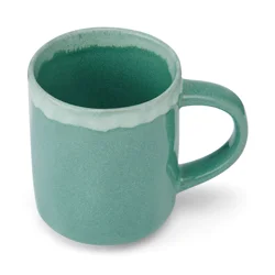 Pfaltzgraff Mug Can Reactive Green 15 oz