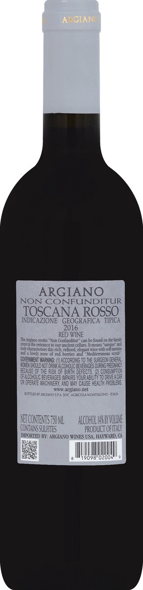 slide 4 of 7, Argiano Red Wine, 750 ml