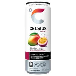 CELSIUS Energy Drink, Mango Passionfruit, Sparkling