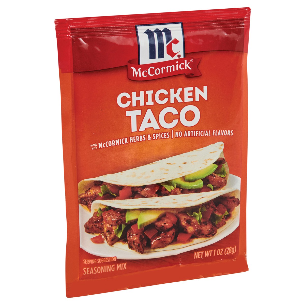 slide 2 of 9, McCormick Taco Seasoning Mix - Chicken, 1 oz