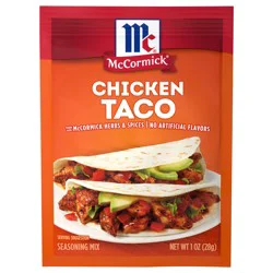 McCormick Taco Seasoning Mix - Chicken, 1 oz