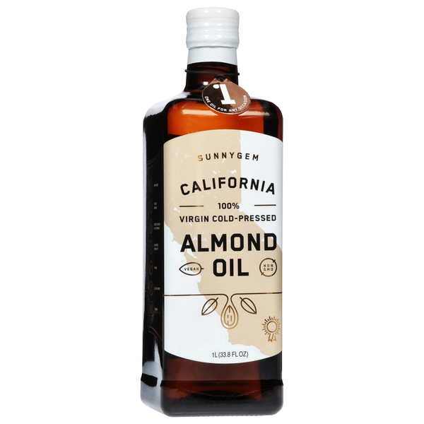 slide 1 of 1, SunnyGem California Almond Oil 33.8 fl oz, 33.8 fl oz
