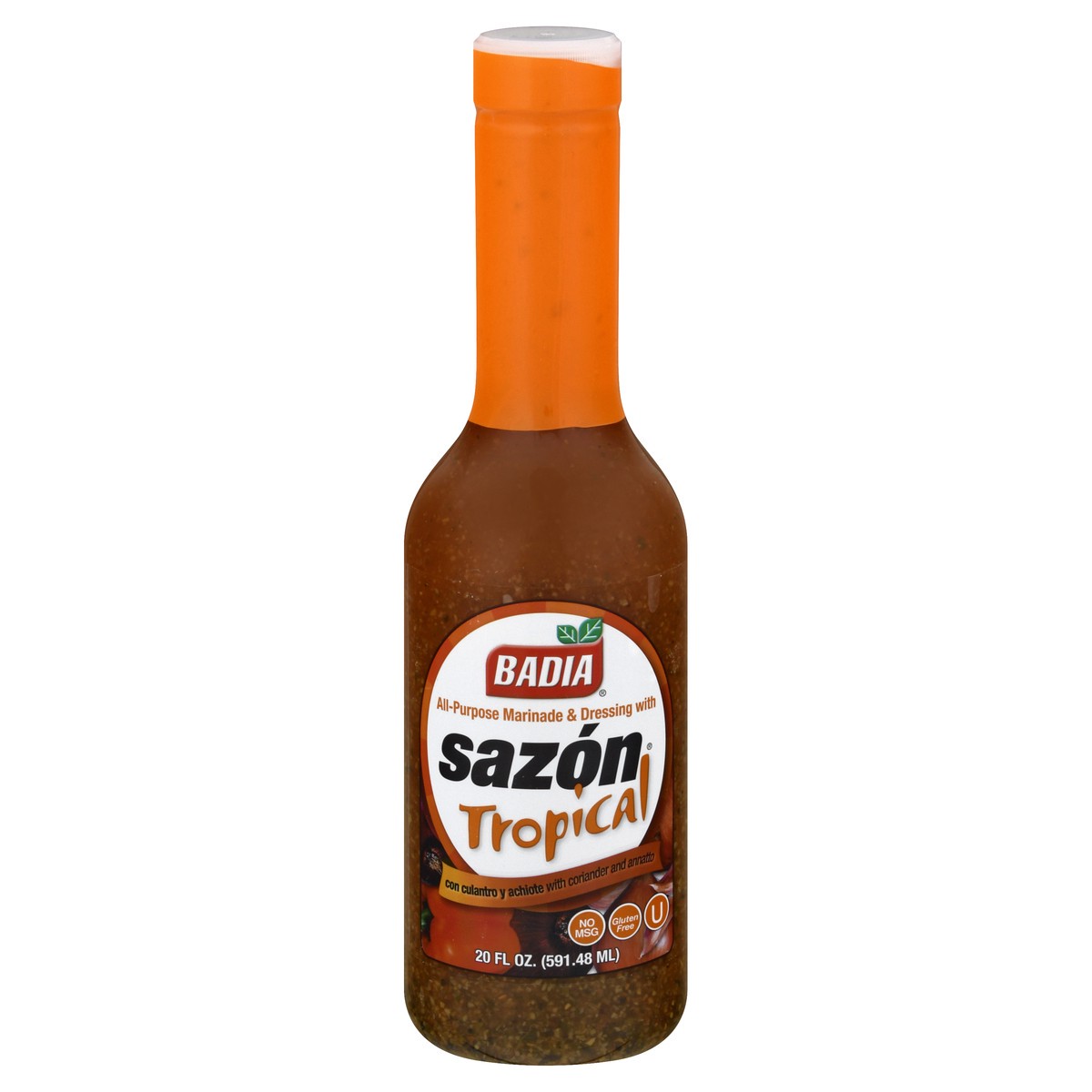 slide 9 of 13, Badia Sazon Tropical With Coriander & Achiote Marinade & Dressing, 20 oz