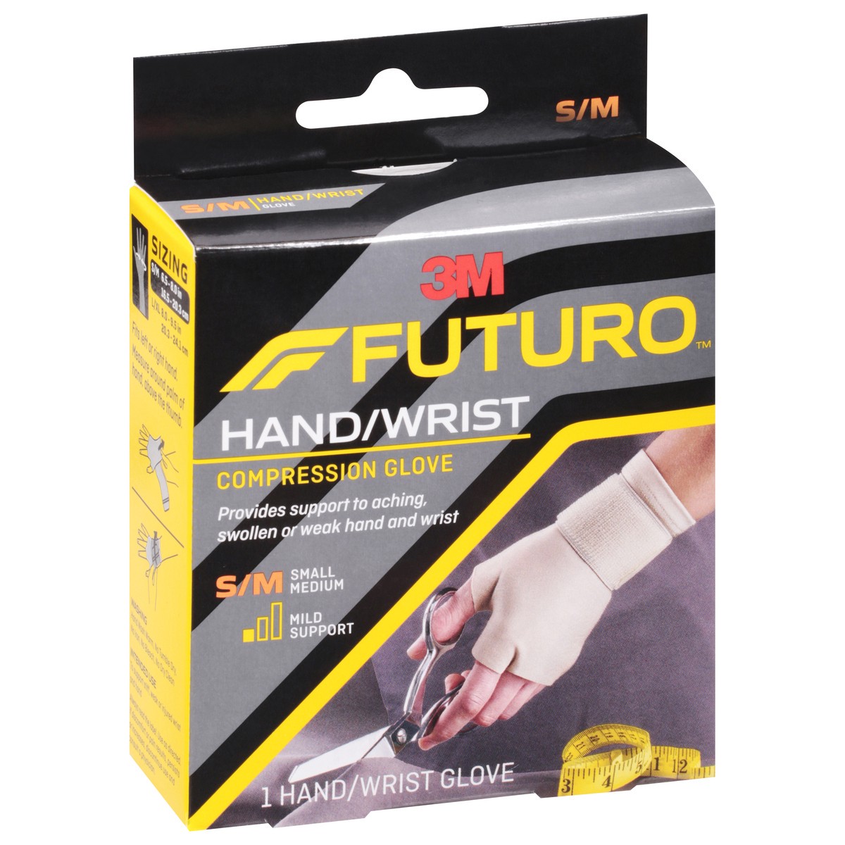 slide 9 of 9, Futuro Compression Glove Small Medium - Each, 1 ct