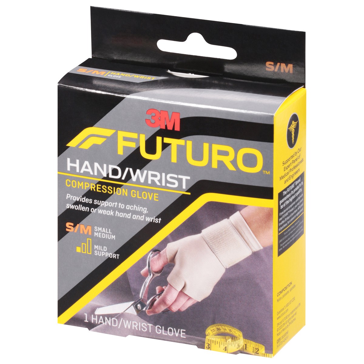 slide 5 of 9, Futuro Compression Glove Small Medium - Each, 1 ct