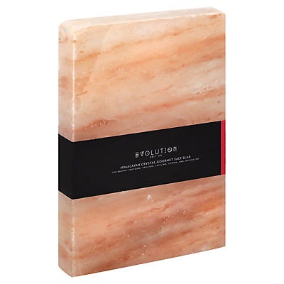 slide 1 of 4, Evolution Salt Evolution Himalayan Crystal Salt Slab 8x 12 Inch, 1 ct, 12 lb