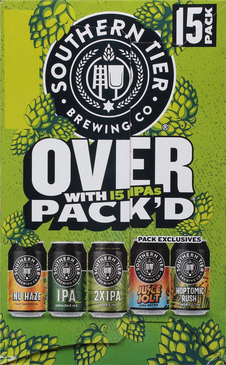 slide 9 of 9, Southern Tier Brewing Co Southern Tier Overpack'd Variety 12oz 15pk can, 15 ct; 12 oz