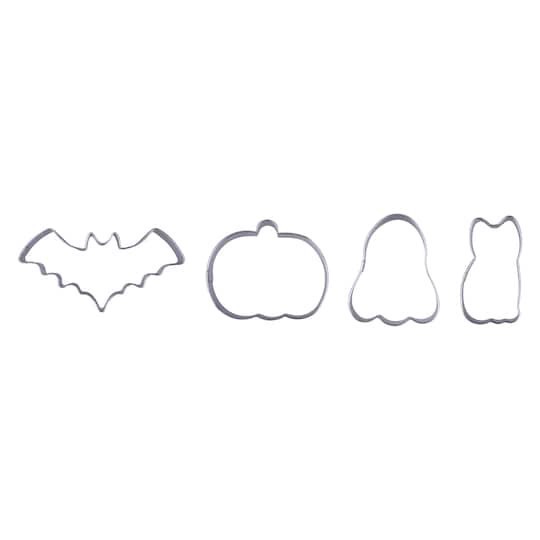 slide 1 of 3, Mini Halloween Cookie Cutter Set By Makery, 2 in
