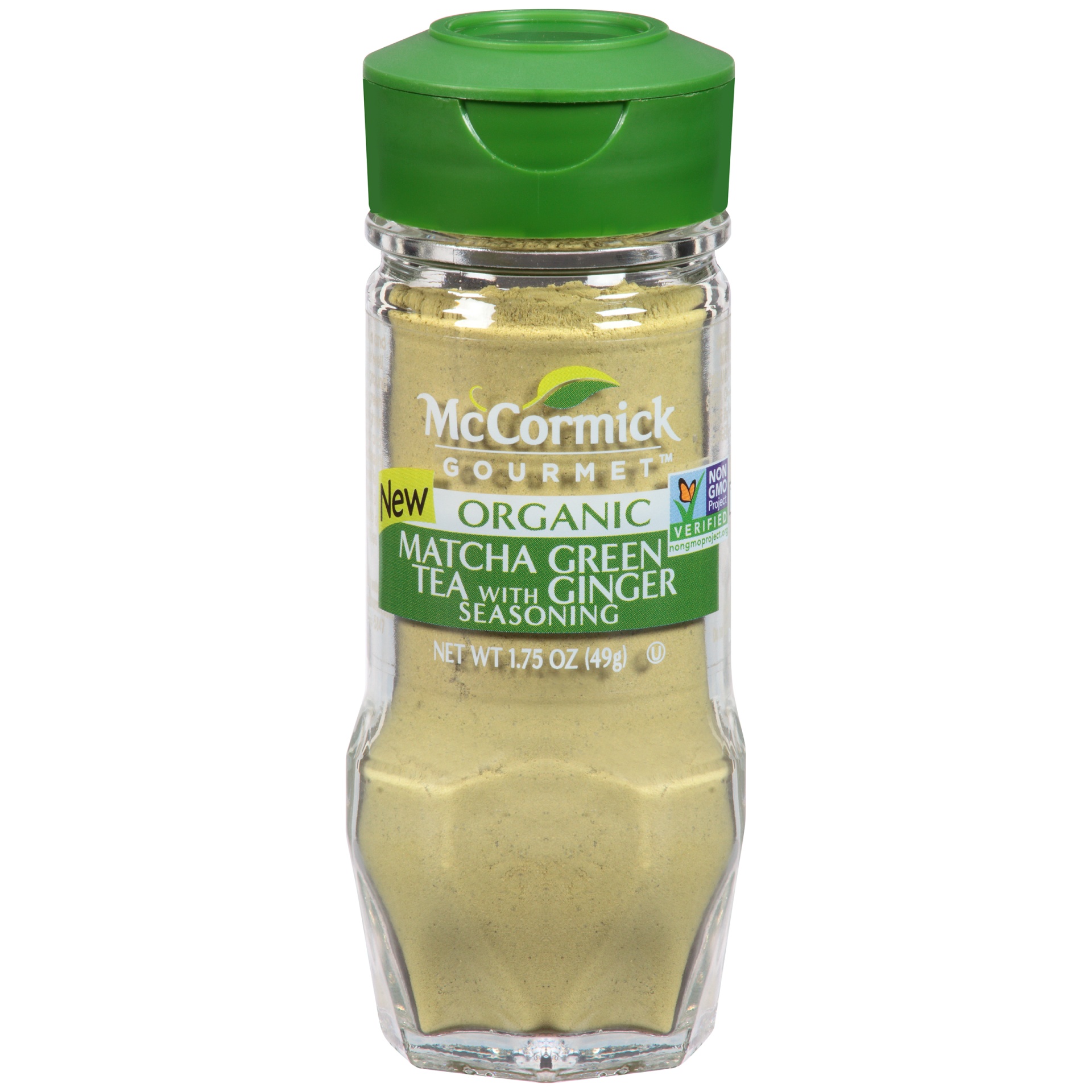 slide 1 of 2, McCormick Gourmet Organic Matcha Green Tea With Ginger Seasoning, 1.75 oz