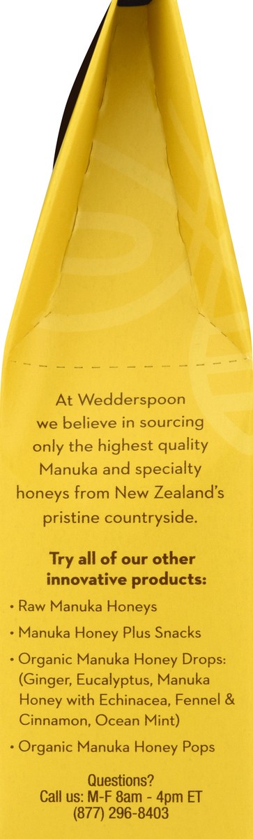 slide 4 of 9, Wedderspoon Organic Manuka Lemon with Bee Propolis Honey Drops 20 ea, 20 ct