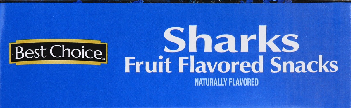 slide 8 of 10, Best Choice Sharks Fruit Flavored Snacks, 10 ct