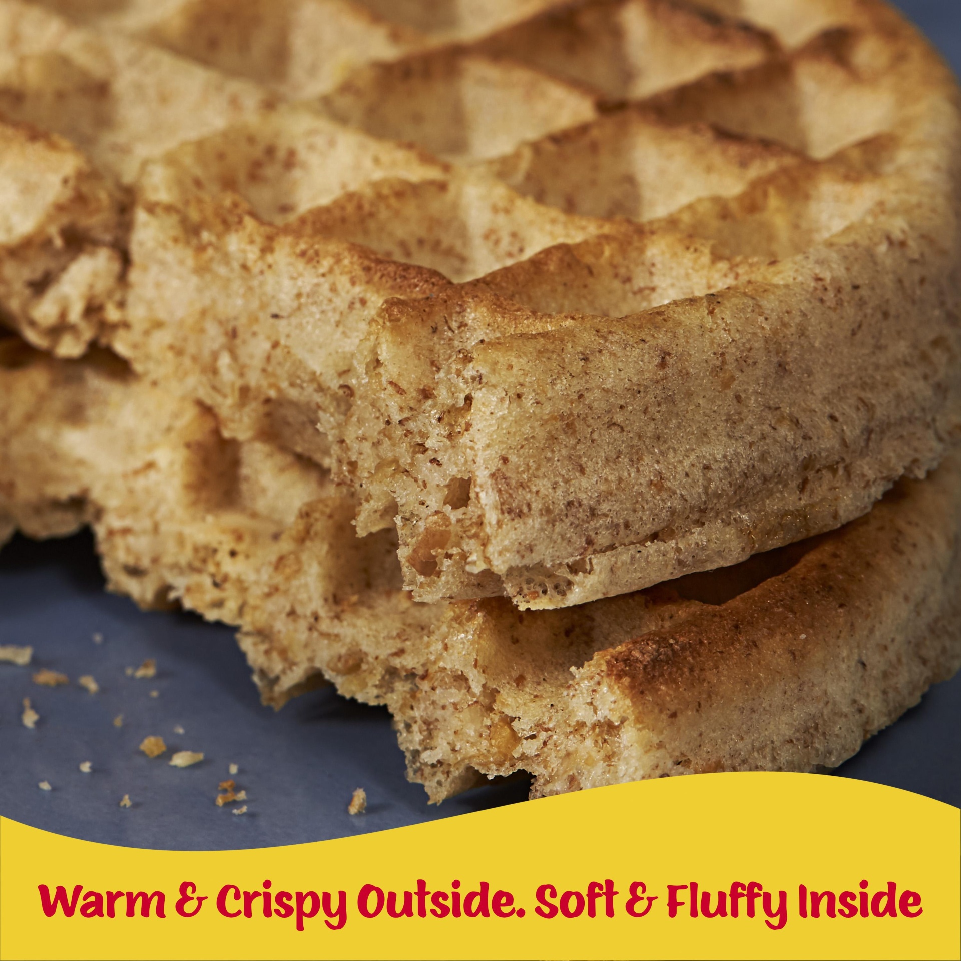 slide 6 of 6, Eggo Frozen Waffles, Good Source of 9 Vitamins and Minerals, Original, 12.3 oz