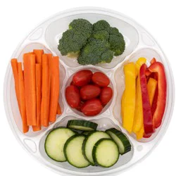 Small No Dip Vegetable Tray