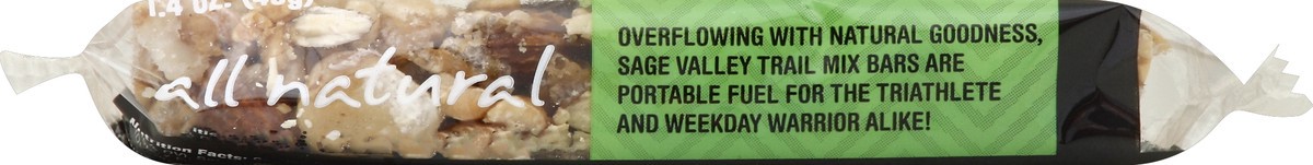 slide 4 of 5, Sage Valley Trail Mix Bar, Deluxe Nut Medley, 1.4 oz