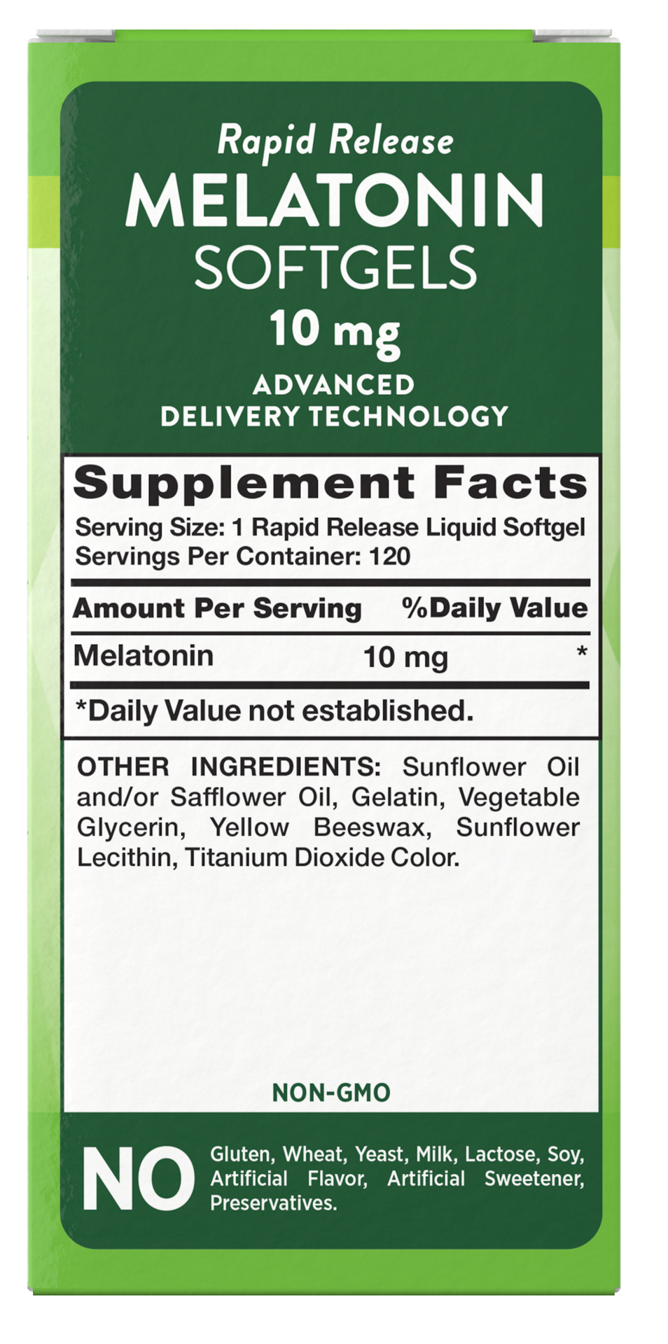 slide 4 of 4, Nature's Truth Rapid Release Melatonin 10 mg, 120 cnt